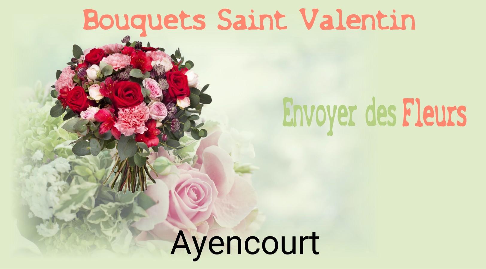 Roses de Saint-Valentin livrées à Ayencourt